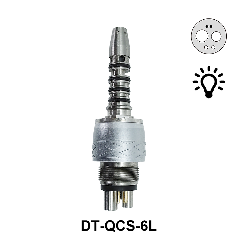 6-Hole Fiber Optic Quick Coupling